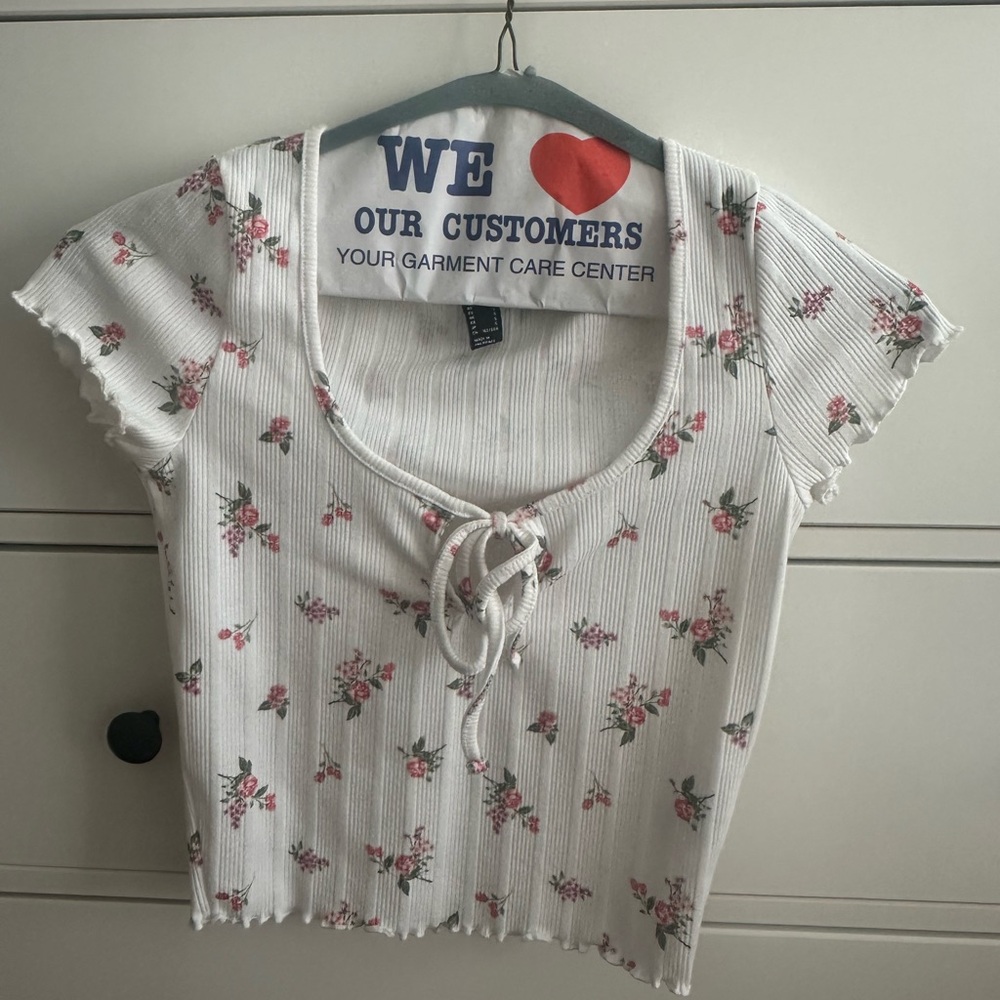 forever 21 floral top